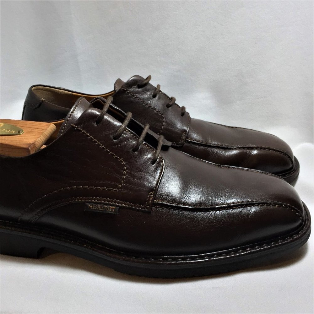 Mephisto "Gaetan" Bicycle Toe Leather Derbies
